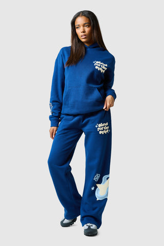 Womens Shoot For The Stars Tracksuit - Ocean Navy