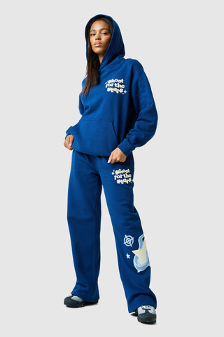 Womens Shoot For The Stars Jogger - Ocean Navy