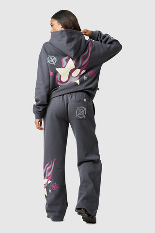 Womens Shoot For The Stars Jogger - Volcano Grey
