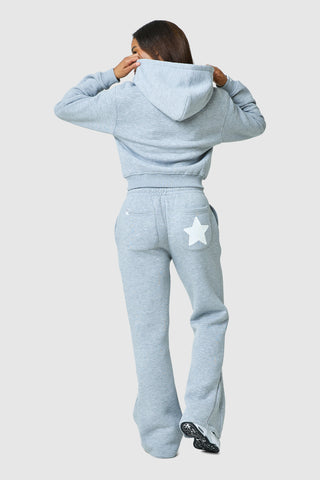 Womens Luna Hood - Grey Marl