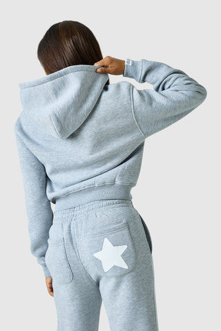 Womens Luna Tracksuit - Grey Marl