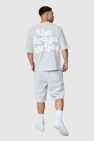 Dream Is Free 2.0 Tee - Light Grey