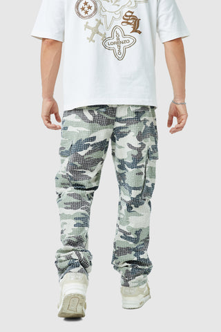 General Camo Cargo Pant - Green/Brown