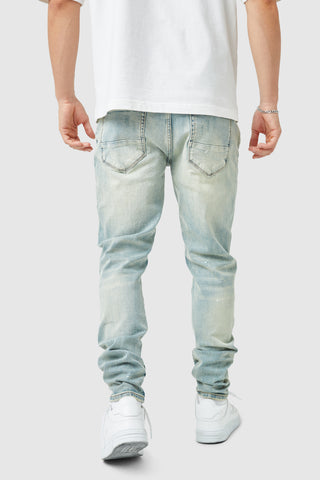 Essentials Slim Jean - Dune Blue
