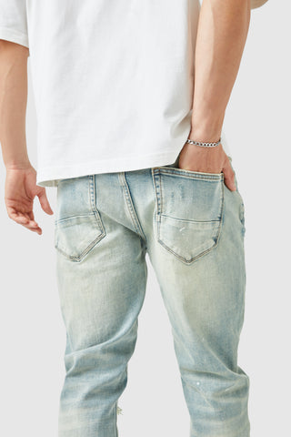 Essentials Slim Jean - Dune Blue