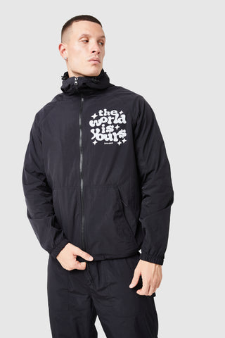 World Is Yours Light Jacket - Black