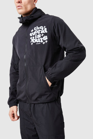 World Is Yours Light Jacket - Black