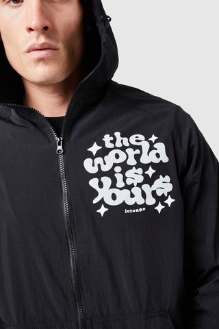 World Is Yours Light Jacket - Black