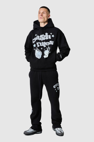 Cash Rules Hood - Black