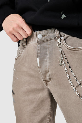 Enzo Painter Jean - Washed Taupe