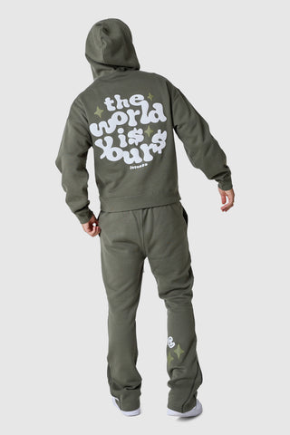 World Is Yours Jogger 2.0 - Deep Sage
