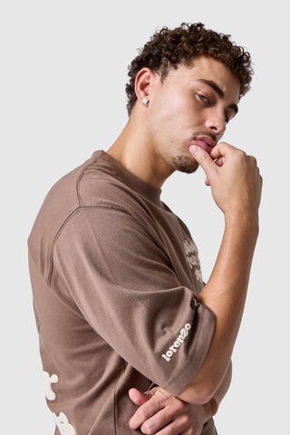 Shoot For The Stars Tee - Earthy Brown