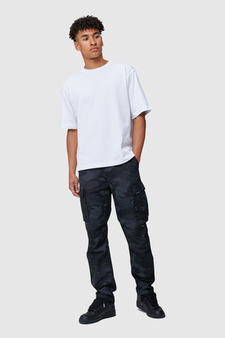 VOLANTE CARGO PANT - BLACK CAMO