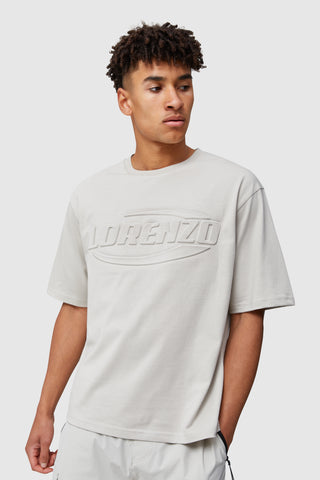 ASCEND ORBIT TEE- STONE