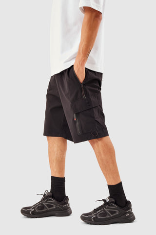 NAVIGATE 2.0 CARGO SHORT - BLACK