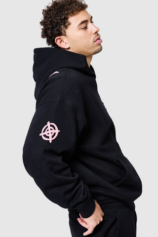 Shoot For The Stars Hood - Black