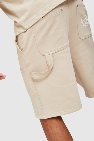 WORKER SHORT - BEIGE