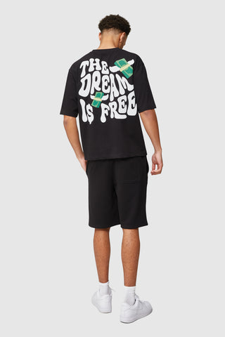 DREAM IS FREE TEE - BLACK