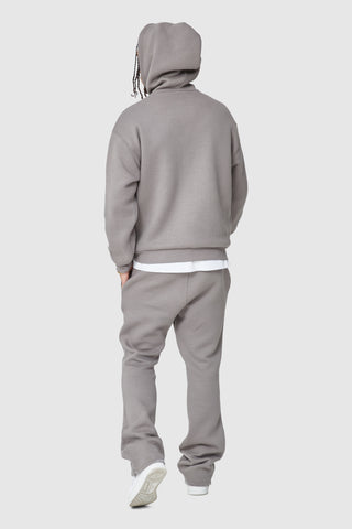 DENARO HOOD - GREY