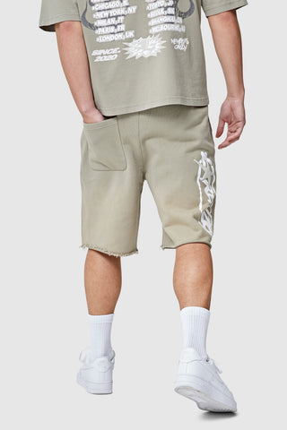 World Tour Hood Twinset - Khaki