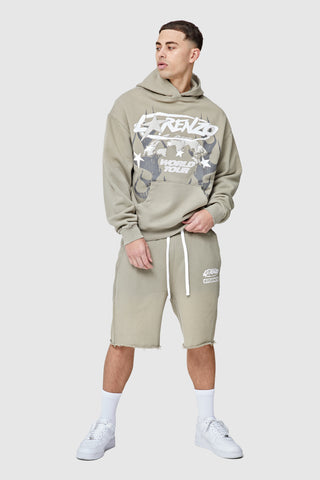 World Tour Hood - Khaki