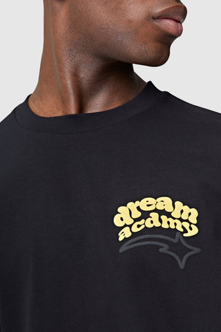 Dream Acdmy Tee - Black/Yellow/Red