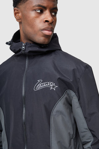 All Star Windbreaker - Black/Grey