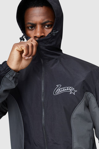 All Star Windbreaker - Black/Grey