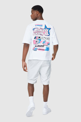 Velocity Twinset - White
