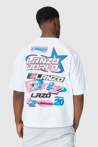 Velocity Twinset - White