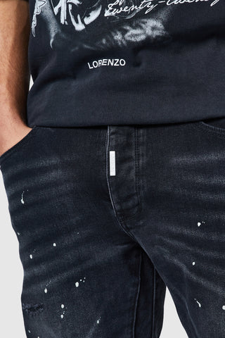 Oasis 2.0 Jean - Black/Bleach