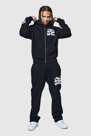 Dream Is Free 2.0 Jogger - Black/White