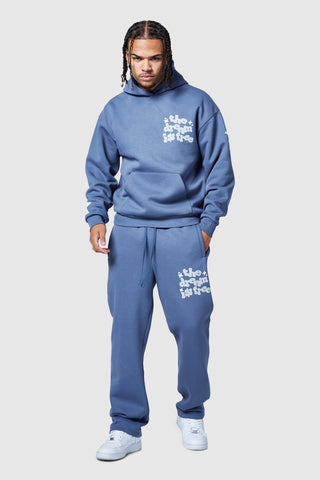 Dream Is Free 2.0 Hood - Petrol Blue