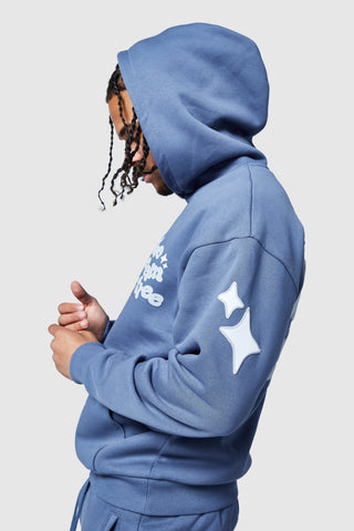 Dream Is Free 2.0 Hood - Petrol Blue