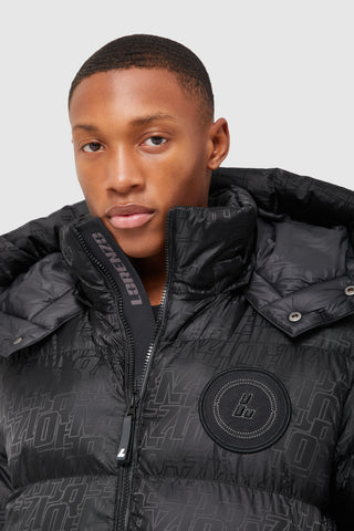 VANTAGE JACKET - JACQUARD BLACK