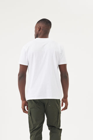 VANQUISH TEE - WHITE/SAGE