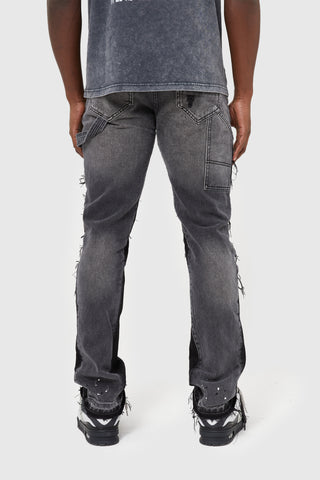 CARP FLARE JEAN - CHARCOAL