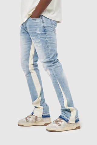 BONE FLARE JEAN - BLUE