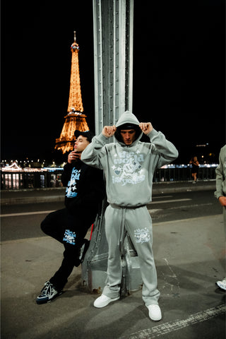 World Is Yours Tracksuit - Steel Grey